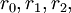 r_0, r_1, r_2,\!
