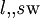 \mathit{l},\!,\!\mathit{s}\mathrm{w}