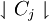 \downharpoonleft C_j \downharpoonright