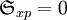 \mathfrak{S}_{xp} = 0
