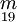 \underset{19}{m}