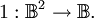 1 : \mathbb{B}^2 \to \mathbb{B}.
