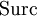 \operatorname{Surc}