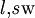 \mathit{l},\!\mathit{s}\mathrm{w}