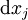 \operatorname{d}x_j