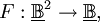 F : \underline\mathbb{B}^2 \to \underline\mathbb{B},