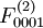 F_{0001}^{(2)}\!