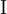 \operatorname{I}