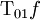\operatorname{T}_{01} f