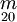 \underset{20}{m}