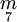 \underset{7}{m}
