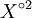 X^{\circ 2}