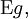 \operatorname{E}g,