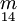 \underset{14}{m}