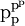 \text{p}_{\text{p}}^{\text{p}^{\text{p}}}\!