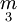 \underset{3}{m}