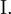 \operatorname{I}.