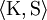 \langle \operatorname{K}, \operatorname{S} \rangle