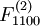 F_{1100}^{(2)}\!