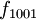 f_{1001}\!