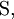 \operatorname{S},