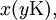 x(y\operatorname{K}),