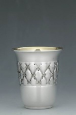 A Silver Kiddush Cup by Hadad Silver